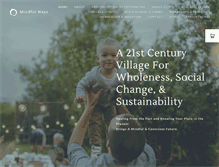 Tablet Screenshot of mindfulways.org